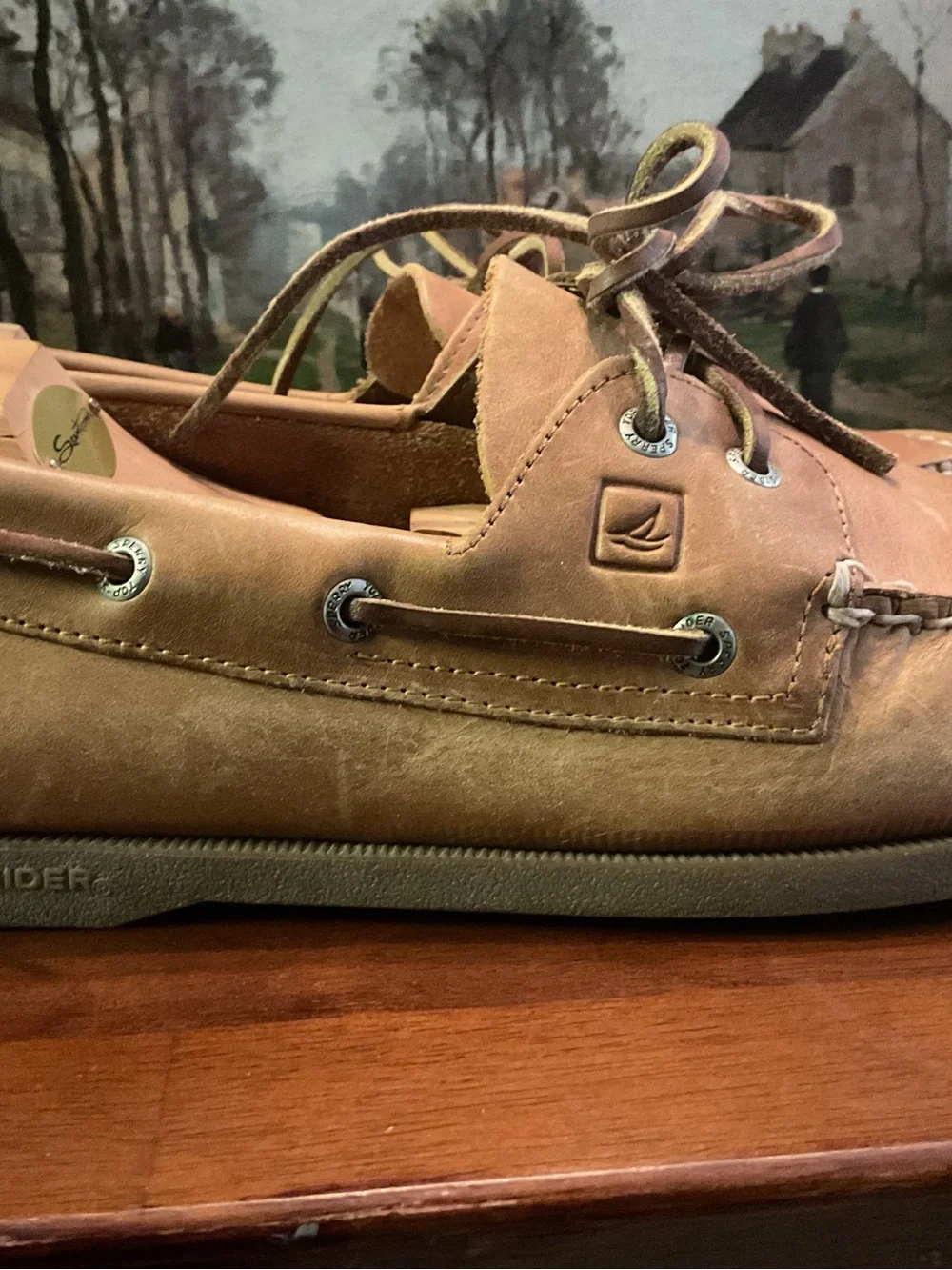 Sperry timeless leather